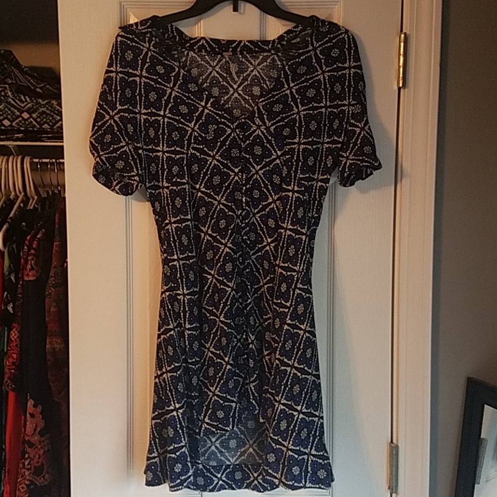 Free people blue floral dress